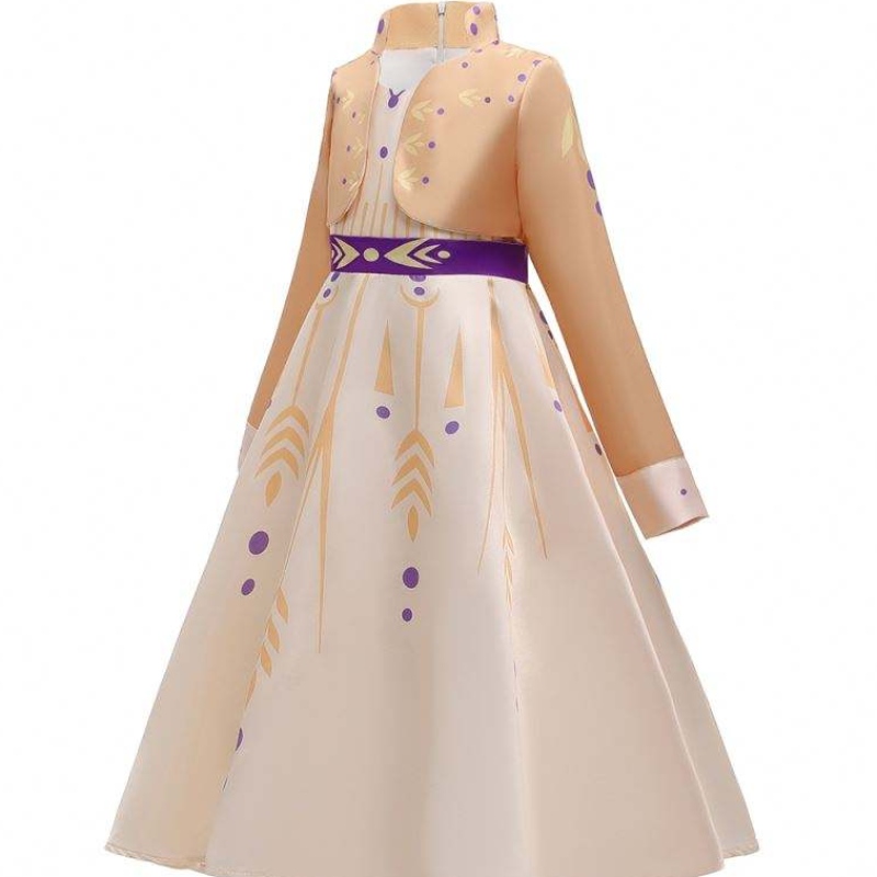 Baigeneue Elsa Anna Mädchen Prinzessin Kleid Halloween Cosplay Elsa Kleider Cosplay Kostüm Girls