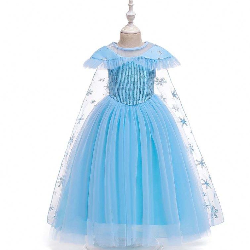 Großhandelneue Kinder Kleidung Elsa Prinzessin Kleid Kinderkostüme Mädchen Kleider