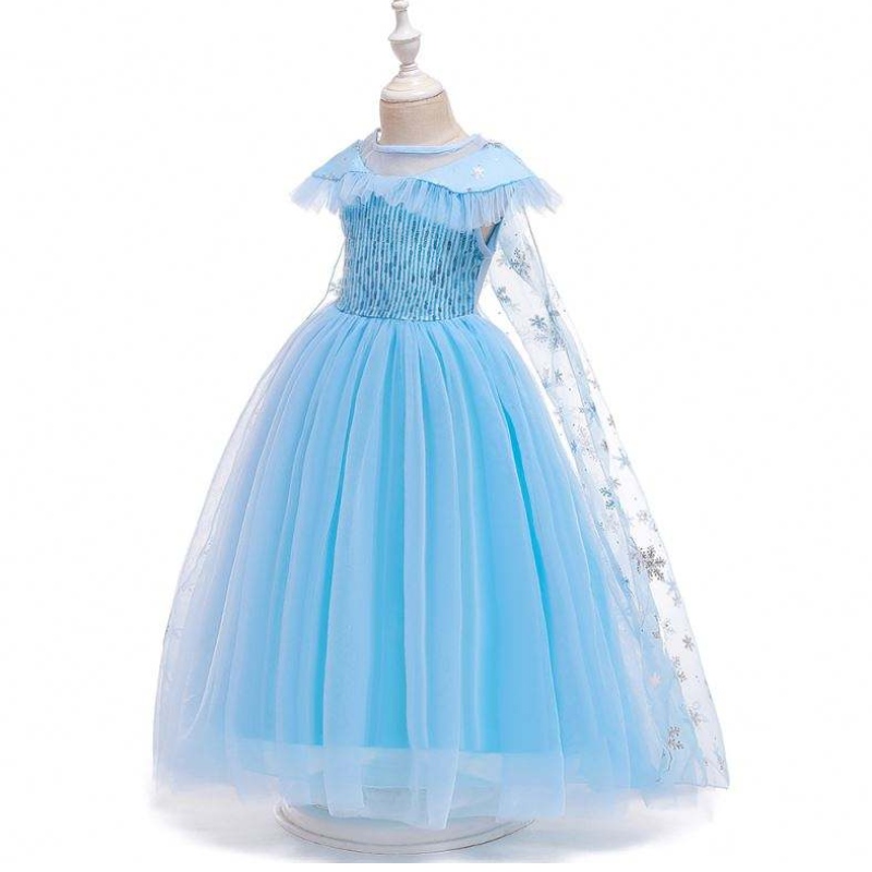 Neues Produkt Prinzessin Kostüm Kinder Maskerade Elsa Anna Mode Girl Kostüm Party Kleid Mädchen