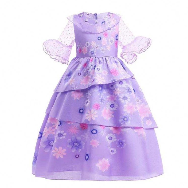 Anime Encanto Cosplay Isabella Purple Kleid Girls Prinzessin Kostüm Kinder Kostüm