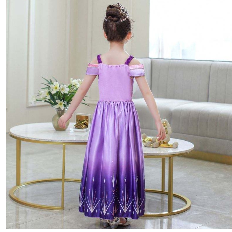 Baige Halloween Prinzessin Kleid Girl Cosplay Kleider Kinder Sommer Aisha Queen Children 's Wear Rock