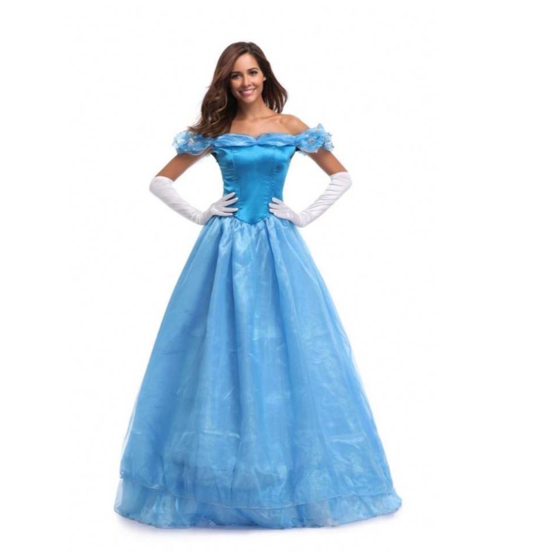 Film Beauty and the Beast Belle Prinzessin Kleid Cosplay Kostüme für erwachsene Frauen weibliche Halloween -Party -Kanonik Fancy Kostüm