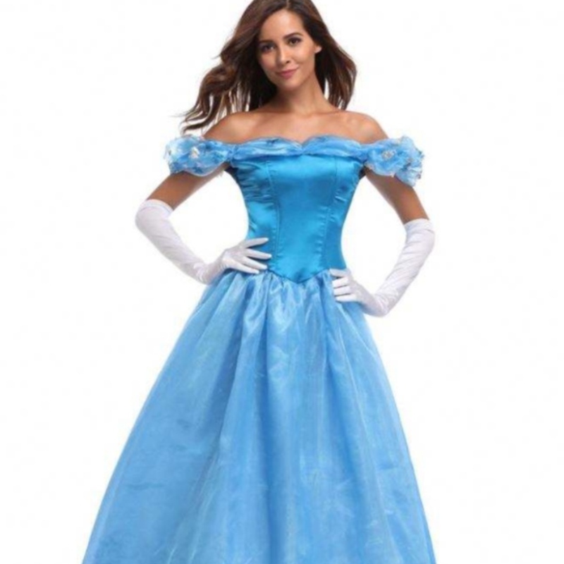 Film Beauty and the Beast Belle Prinzessin Kleid Cosplay Kostüme für erwachsene Frauen weibliche Halloween -Party -Kanonik Fancy Kostüm