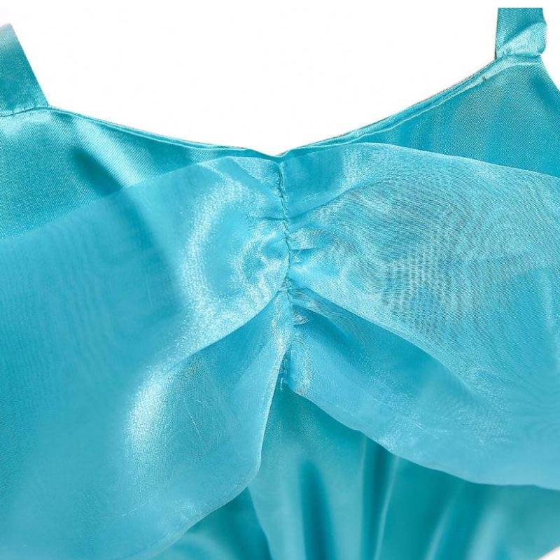 Aladdin Jasmine Kostüm Kinder Kinder Mädchen Jasminprineller Kostüme Halloween Party Bauch Tanz für Kinder Mädchen Cosplay