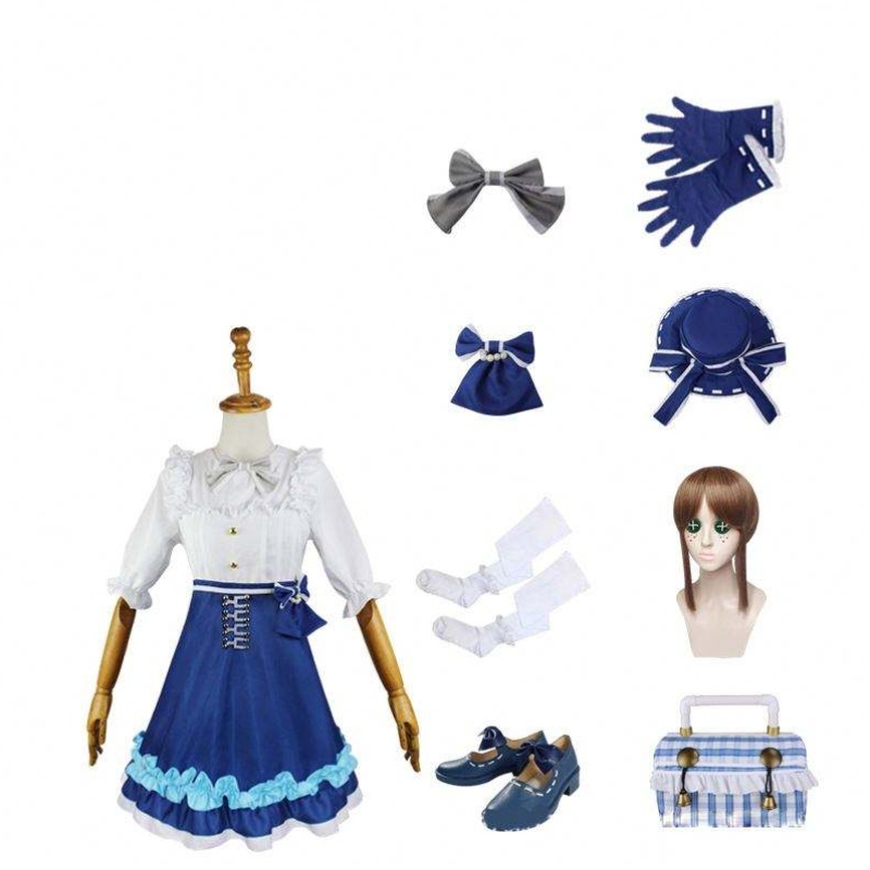 Identität gegen Gärtner Emma Woods Cosplay Kostüm Süße Lolita Kleid Girls Frauen Halloween Party Kostüme Anime Game Anzug Voller Set