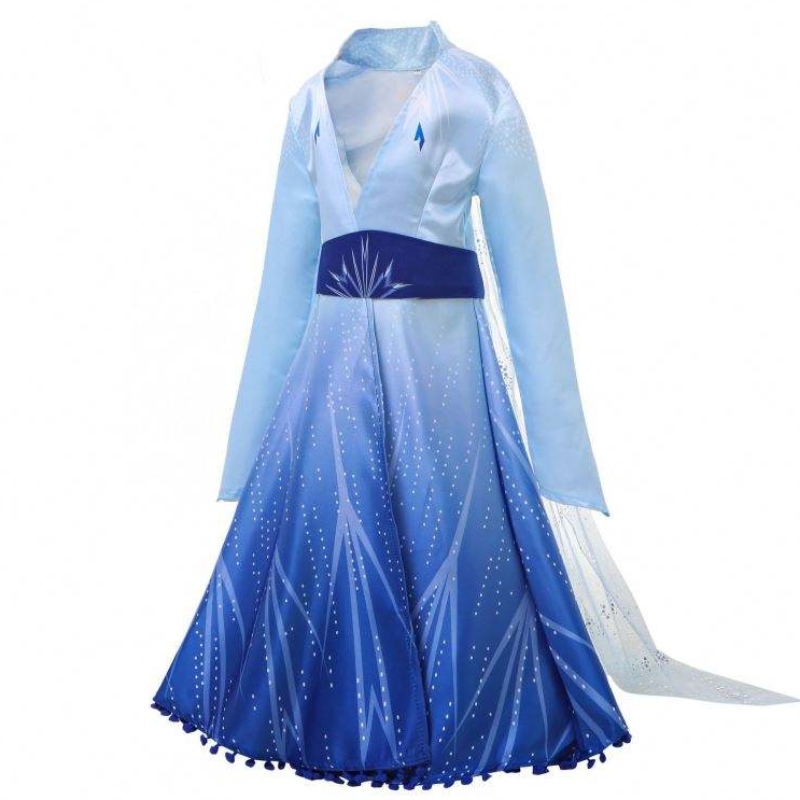 Neuankömmling Elsa Frozen Kleid Prinzessin Elsa Kostüm für Mädchen