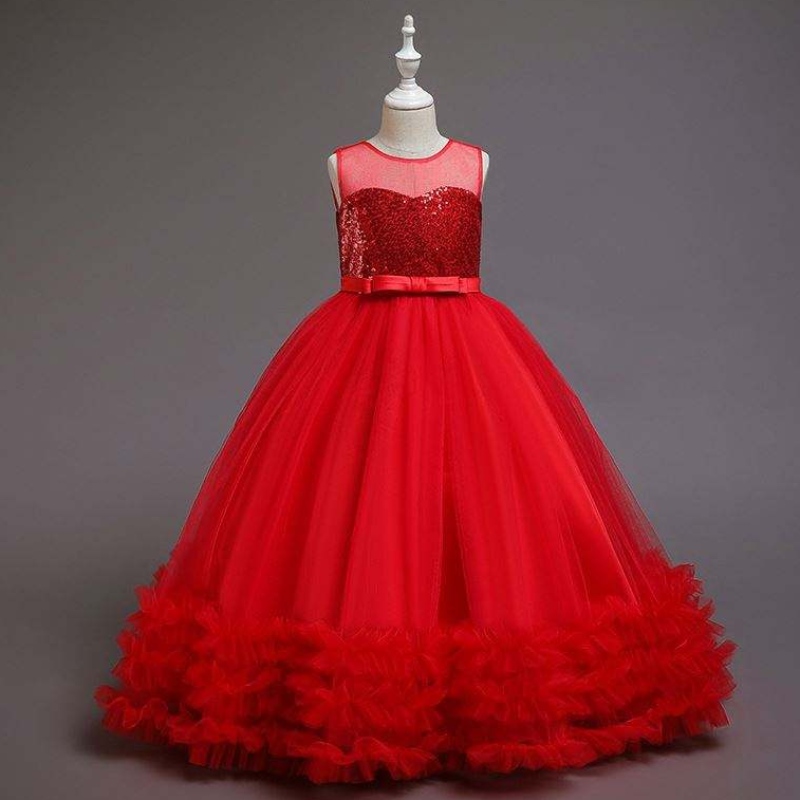 Mädchen Party Prom Kleidung Blume Mädchen Prinzessin Hochzeit Ballkleid Abendkleider