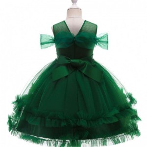 Baigeneue Baby Kinder Kleidung Schöne Blumenmädchen formelle Hochzeits Geburtstagsfeier Kleid