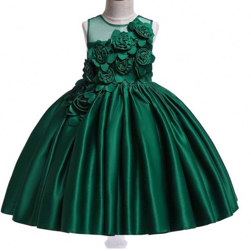 Großhandel Hochzeitskugelkleid Prinzessin Baby Blumenmädchen Mode Geburtstagsfeier L5068