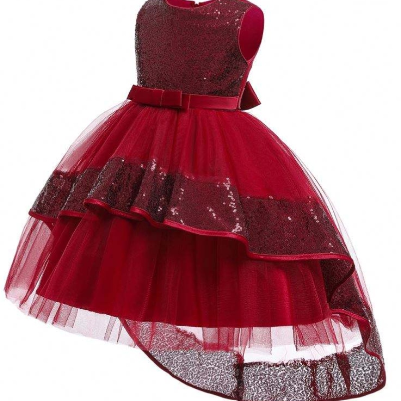Baige Kinder Kleidung Prinzessin Girl Hochzeit Blume Mädchen Kleider Party 3-10 Jahre Baby Baby