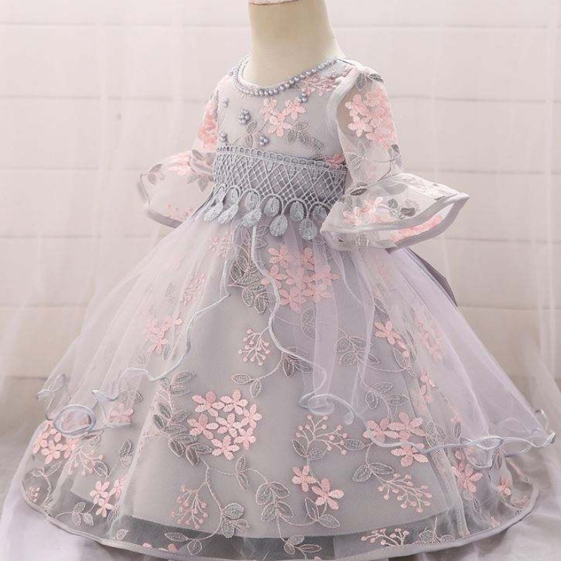 Mädchenkleid Blume Prinzessin Anna Elsa Halloween Kostüme Kleid Baby Girl Party Kleid L5015XZ