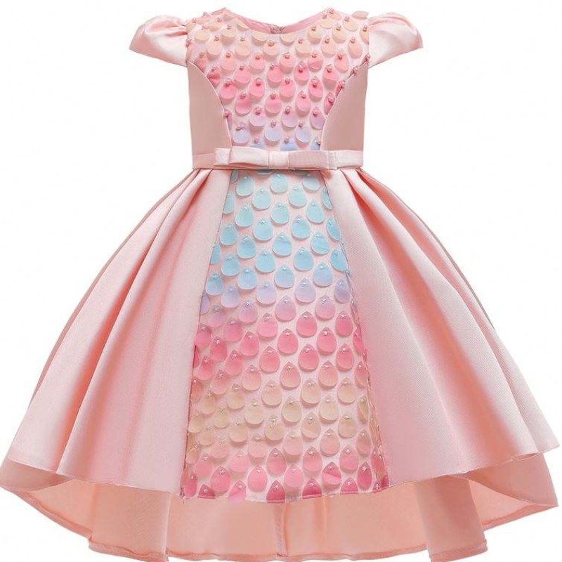Baigeneue Design Kids Paine Bow Girl Girl Girls Party Kleider Schöne Prinzessin Kleid