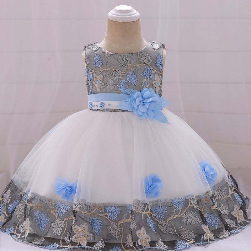 0-2yars Blume Fancy Säugling Baby Kleidung Kinder Neugeborene Kleidungsstücke Kinder Kleider L5045XZ