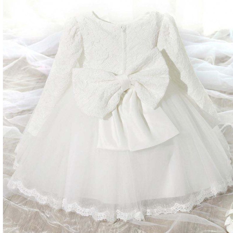 Baigeneue Stock Taufe Kinder Party Kleid Blume Mädchen Prinzessin Geburtstagsfeier Sommerkleid BBTZ002