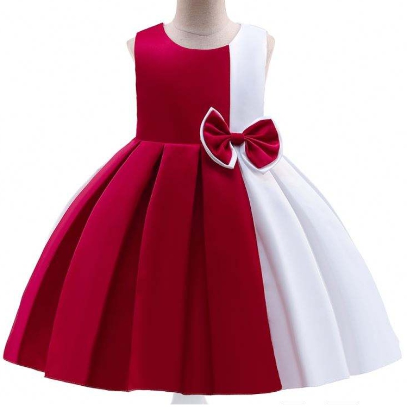 Baige Großhandel Petty Girl Kleid Girls Pink Summer ärmellose Kinder Kleider 3-10 Jahre alt
