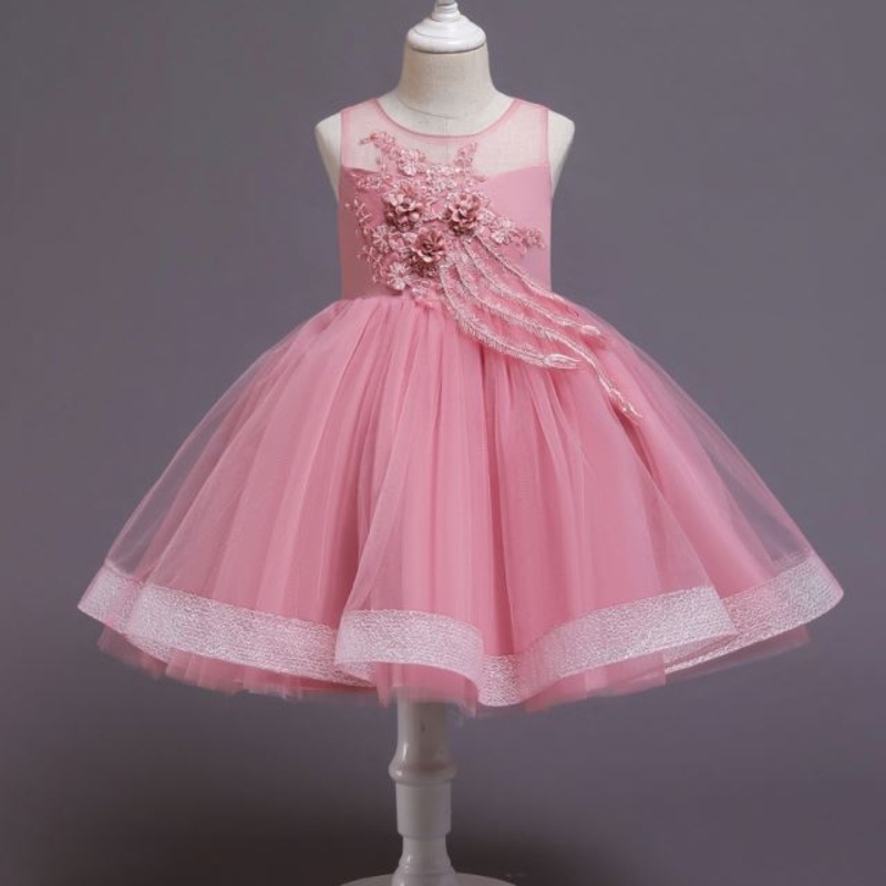 Baige Mädchen Kinder Großhandel Kleidung Kinder Prinzessin Kleid Geburtstag Party Ballkleid 305