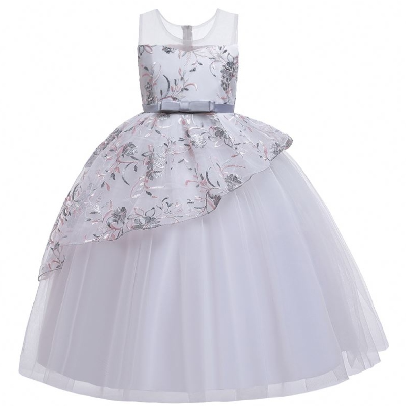 Neue Mädchenkleider in Stock Fashion Prom Event Frock Schöne Festivalstil Party Blumenmädchen Kleid LP-250