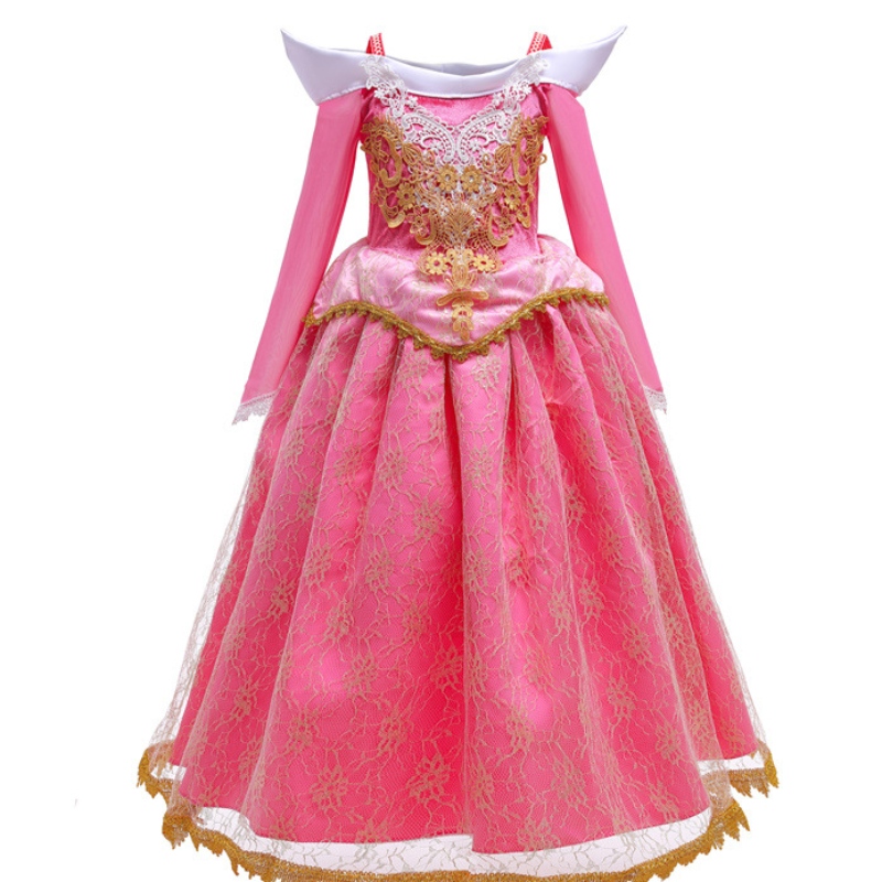 Hot Sale Girls Kleider Weihnachten Prinzessin Cosplay Kostüm Kleider Mädchen für Halloween -Party
