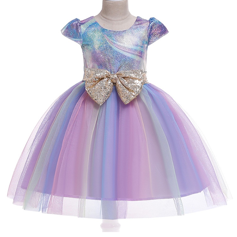 Ansoo New Bowknot Children 's Rock Mode Children' s Kleid Prinzessin Tutu Kleid für Geburtstagsfeier