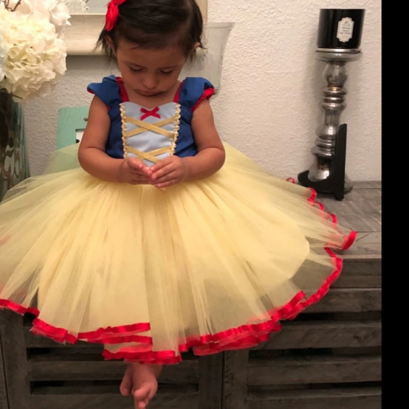 Kleinkind Baby 1. Geburtstagsfeier Kleid Carnival Cosplay Kinder Prinzessin Kostüm