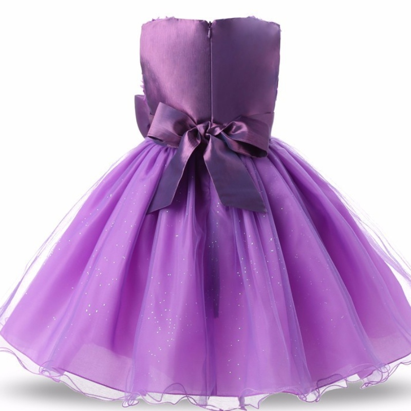 Mädchen Spitze Blume Prinzessin Kleid Kinder Hochzeit Geburtstag elegantes Partykleid Teenager Mädchen Festzug Kleid