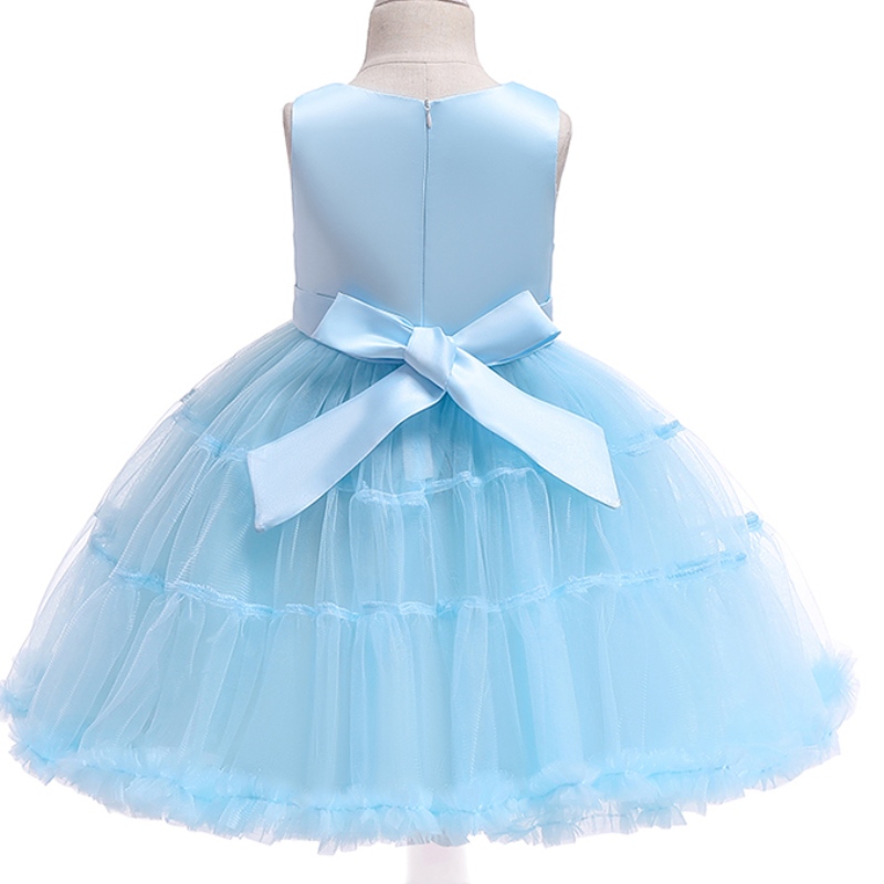 Ansoo Einhorn Regenbogen Baby Mädchen Geburtstagskleider Baumwolle Mädchen Prinzessin Party lila Brautkleider für 1-6 Y Girls Tutu