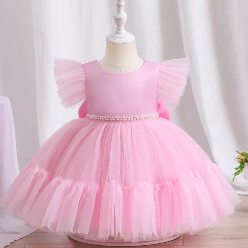 Mädchen Prinzessin Party Kleider für Kinder elegante Brautjungfer Promkleid Kinder 4 5 6 7 8 9 10 Jahre Abend Tutu Carnival Kostüm