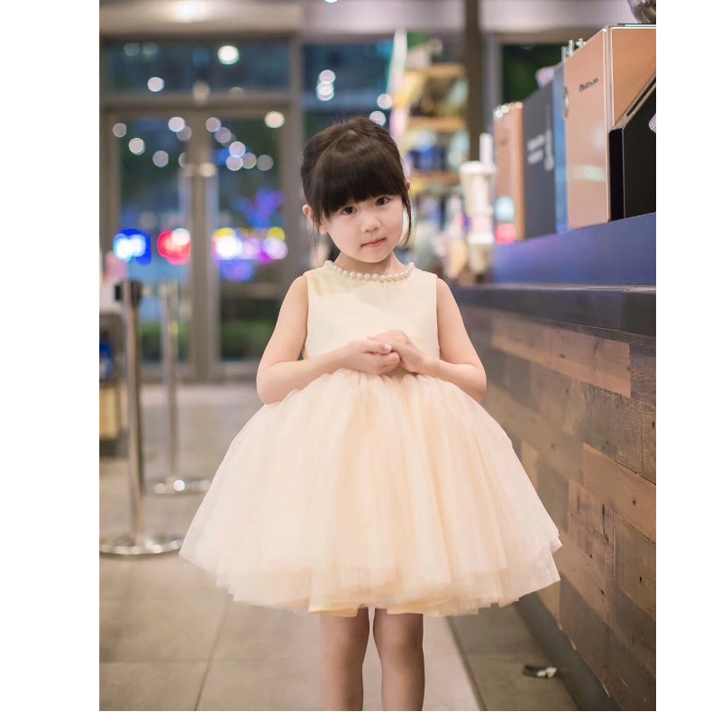 Neueste Kinder Tullle Party Prinzessin Dress up Sommer ein Jahr Baby Kleider für Geburtstagsfeier