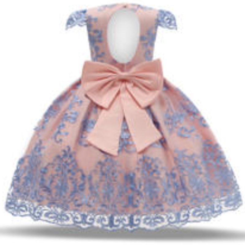 Baby Girls Taufe Kleid Prinzessin 1. Geburtstagsfeier Tragen Sie Kleinkindmädchen Spitzen Taufkleid Kleid Tutu Taufe Kleidung