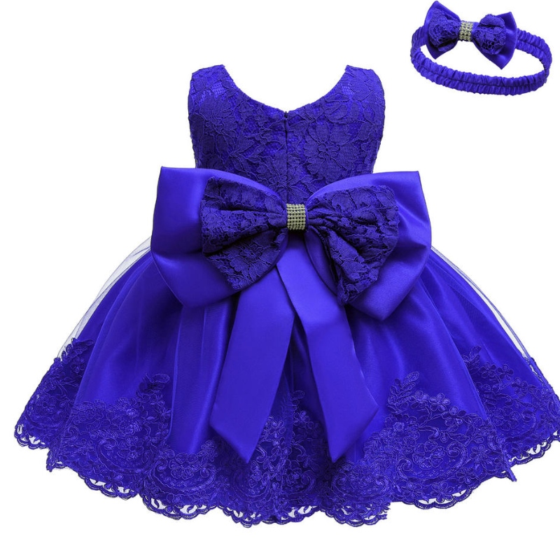 Neues Baby Vollmondkleid Baby Girls Kleider Netzgarn -Druck Babykleid Rock