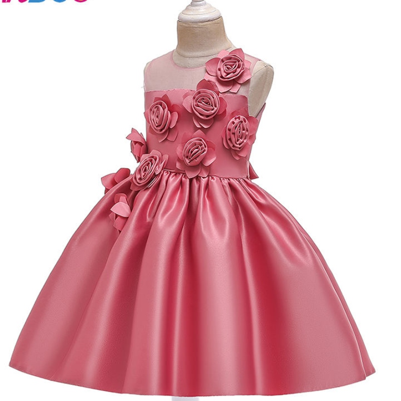 Ansoo Girls Kleid Weihnachten Elegante Prinzessin Kleider Kleider Kleider für Mädchen Hochzeit Party Ballkleid 2-12 Jahre