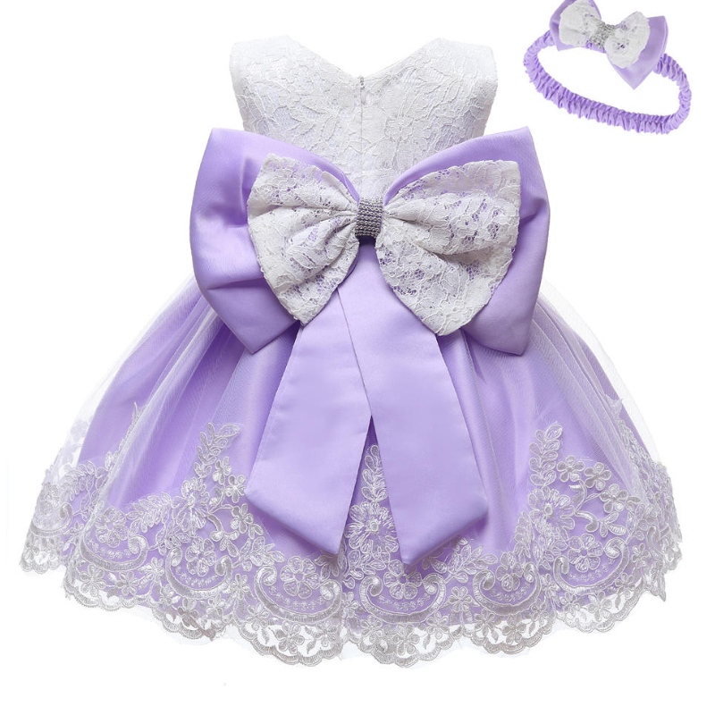 Baby Kleidung Mädchen Kleid für Kinder 1. Geburtstagskleid Kleid Säugling Spitzen Prinzessin Party Kleid Hochzeit Babykleider