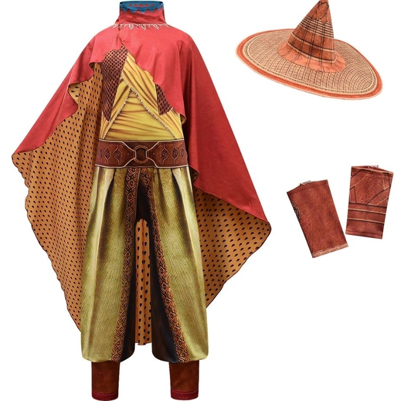 Raya und das letzte Drachenkostüm für Mädchen und Erwachsene Halloween Carnival Clothing Kinder Cosplay Party Raya Dress Up