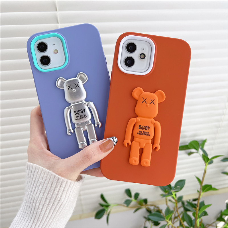 Dasneue Produkt eignet sich für Apple iPhone13Pro Explosive Bear Mobile Protective Case, und die Support -Funktion ist Anti -Sturz- und Anti -Vibration -Mobilfunkschale