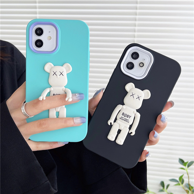 Dasneue Produkt eignet sich für Apple iPhone13Pro Explosive Bear Mobile Protective Case, und die Support -Funktion ist Anti -Sturz- und Anti -Vibration -Mobilfunkschale