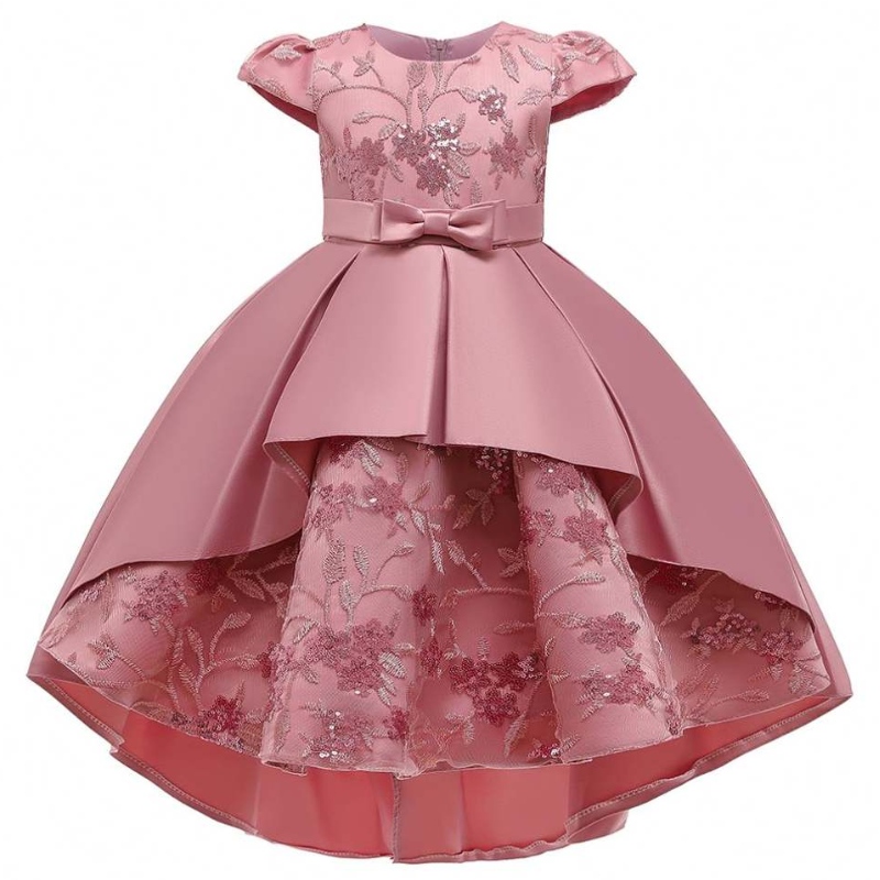 Neueste Designs Kinder Prinzessin Festzug Hochzeits Geburtstag formelle Party Blume Schwalbenschwanz Mädchenkleider