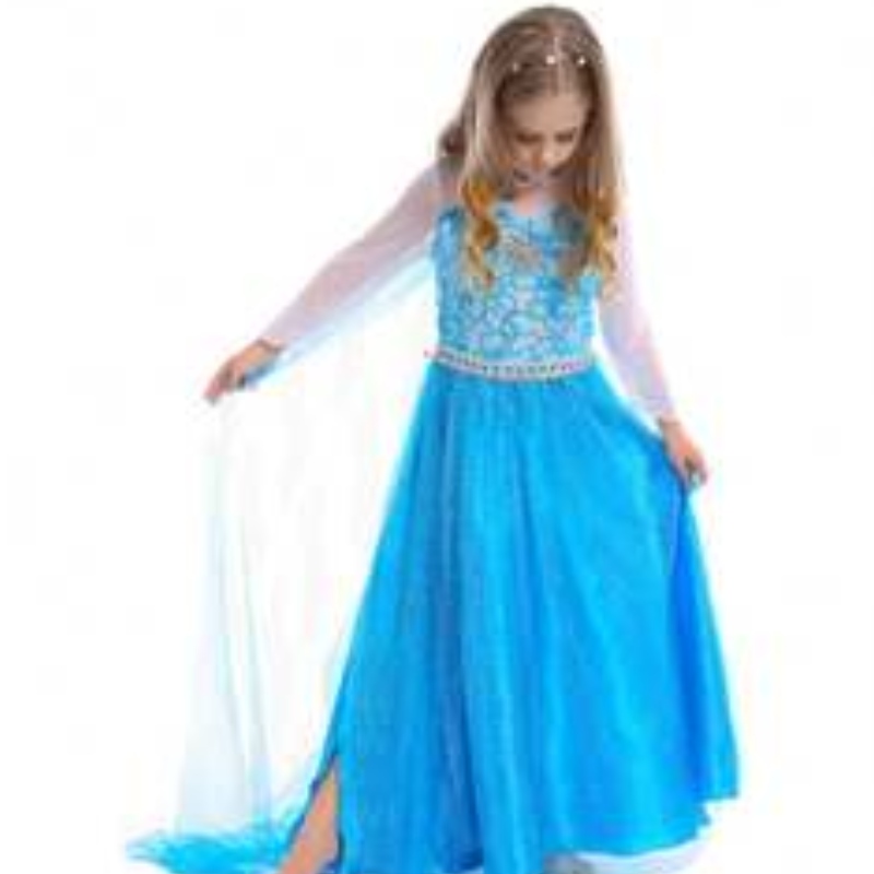 Baige TV&movie Elsa Anna Girl Party Performance Kleider Halloween Cosplay -Kleider Kostüme