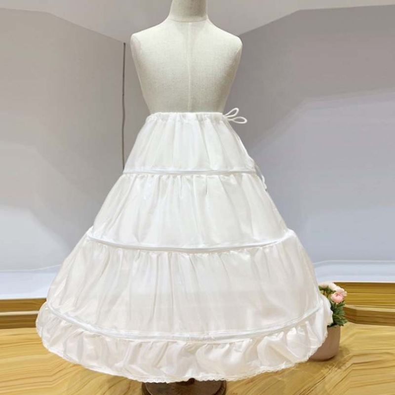 Baige Fashion Crinoline Petticoat Rock für Mädchen Ballkleid Unterrock für Hochzeitskleid