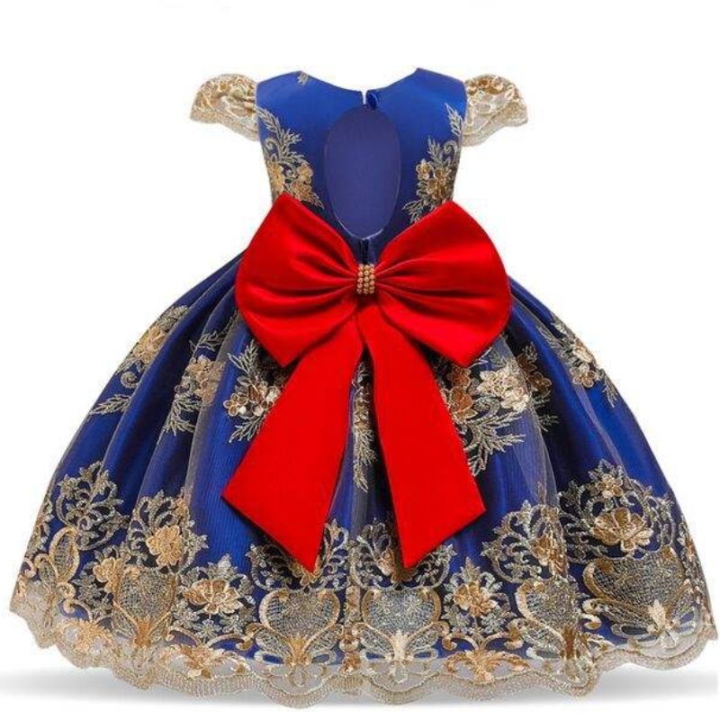Baige Blumenmädchen süße ärmellose Hochzeitskleid Bilder für Kinder Spitzen Sommerkleid