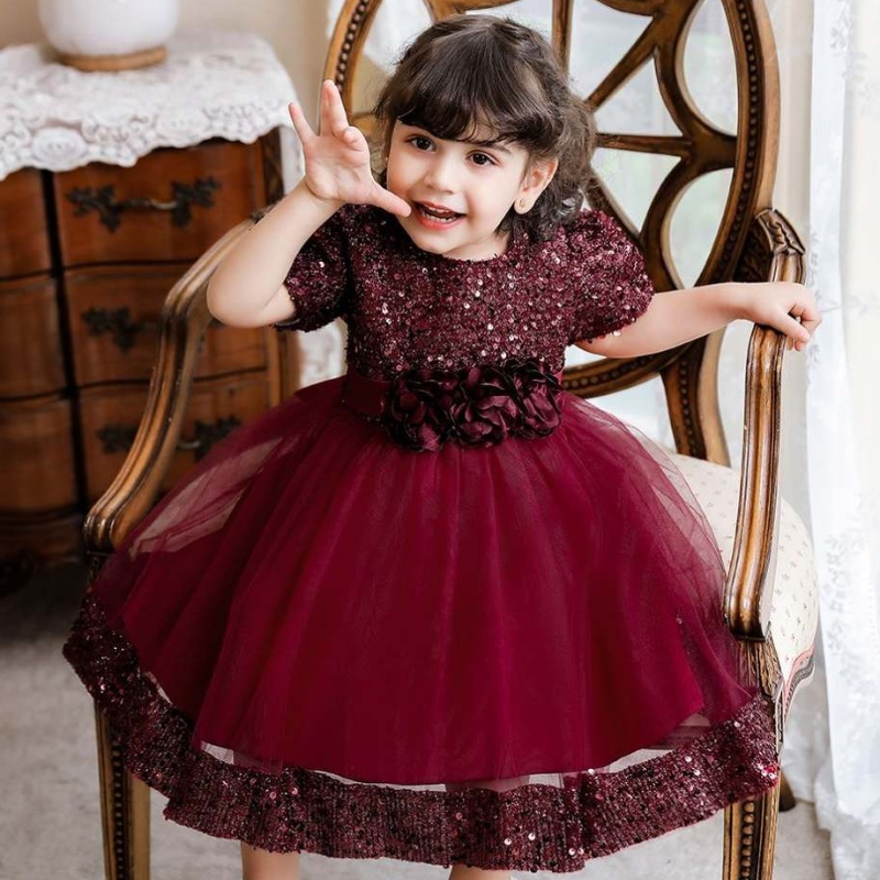 Baige Hersteller Sommer Kids Party Princess Frock PEPAPE Baby Hochzeitskleider
