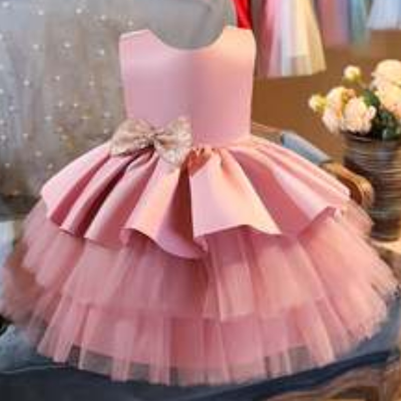 Baigeneueste heiße verkaufte Kinder Kleidung Abendpartykleid für Mädchen L1966XZ