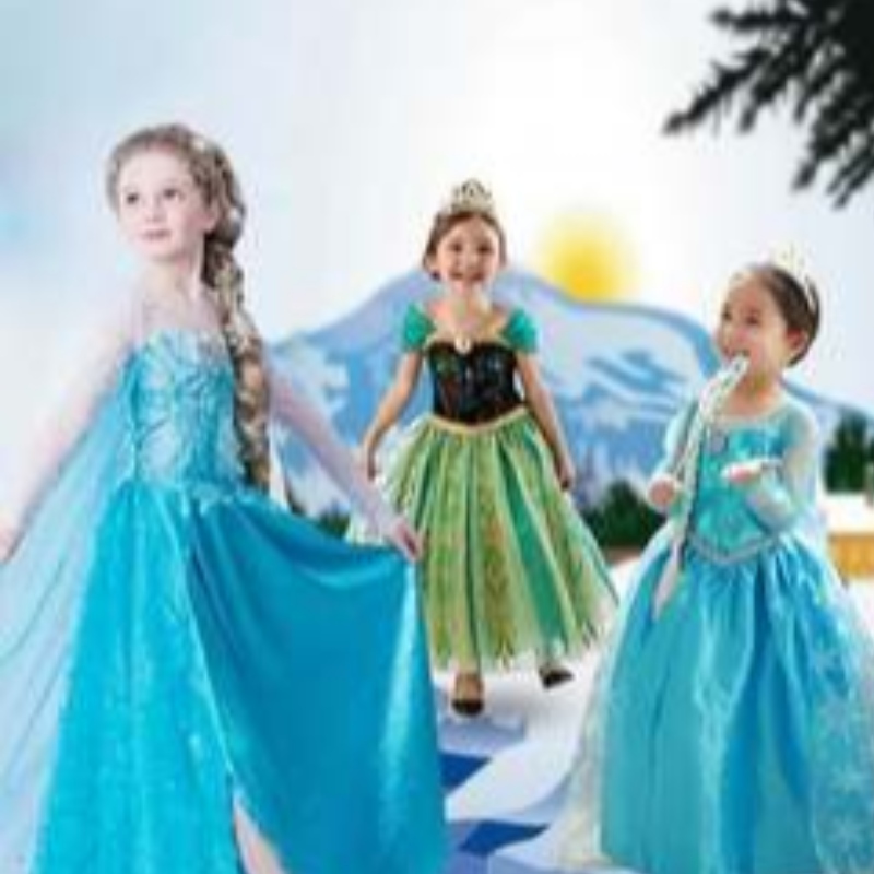 Frozen Elsa Anna Kostüm Elsa 2 Kleid Halloween Girls \\ 'Kleider mit Pailletten