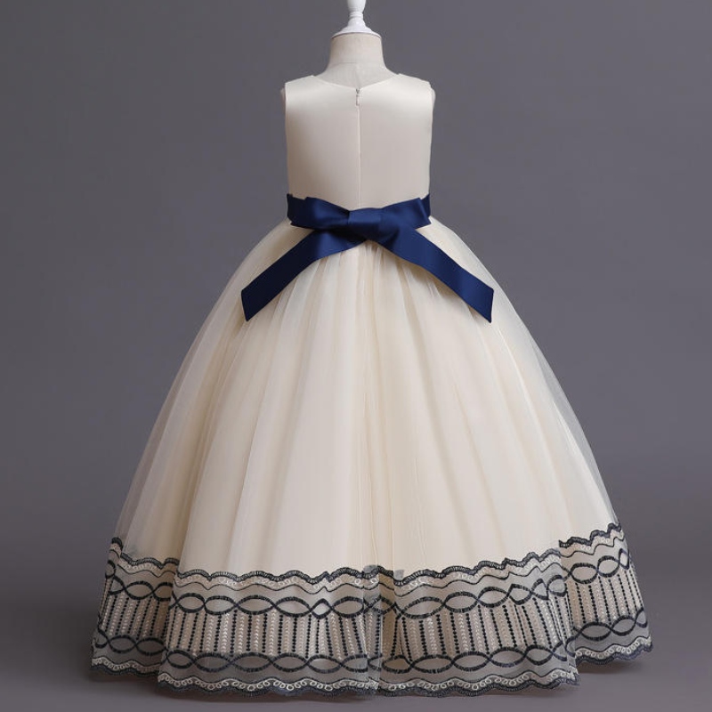 Prinzessin ärmellose Kleid formelle Festzug Mädchen Hochzeit Mädchen Kleid für Mädchen Party Kostüm Kinder Kleidung Kleidung