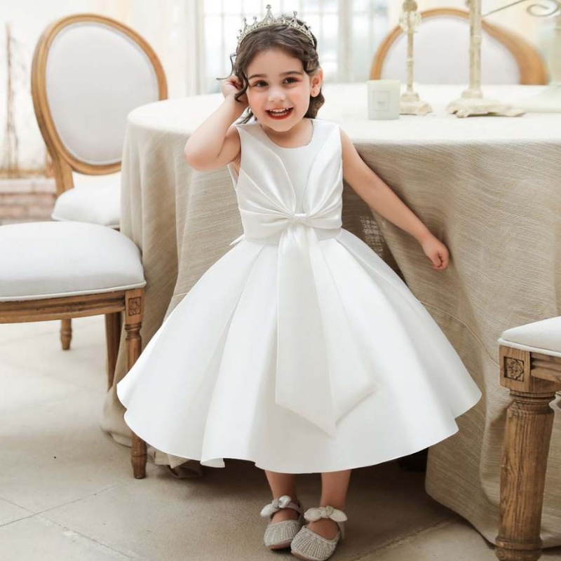 2022 Schöne erste Kommunion Kleid Baby Mädchen Prom Kleid Kleid Girls Blumenkleid Party L2063XZ