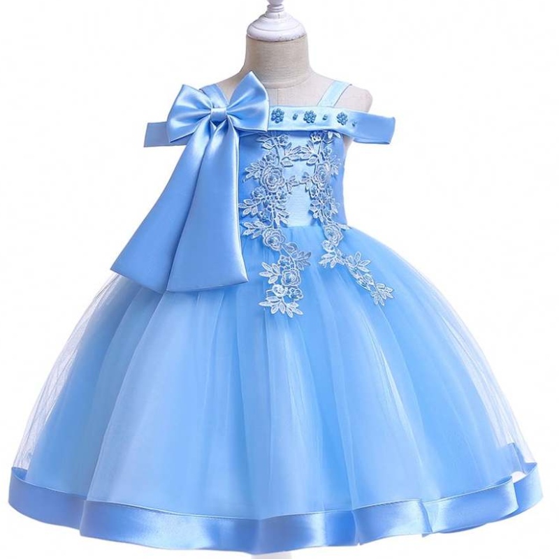 Baige Kids Kleidungsstücke Großhandel Little Baby Girl Frocks Lace Kinder Hochzeitsfeier Braut Kleider L5081