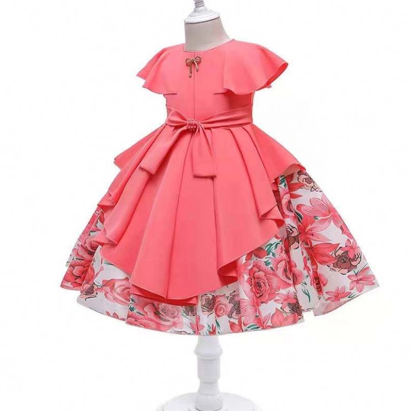 Baige Sonderverkauf kleines Mädchen Kleid Baby Kleider ärmellose weiche Einfachheit DIGIN KOCKS Baumwollwäsche
