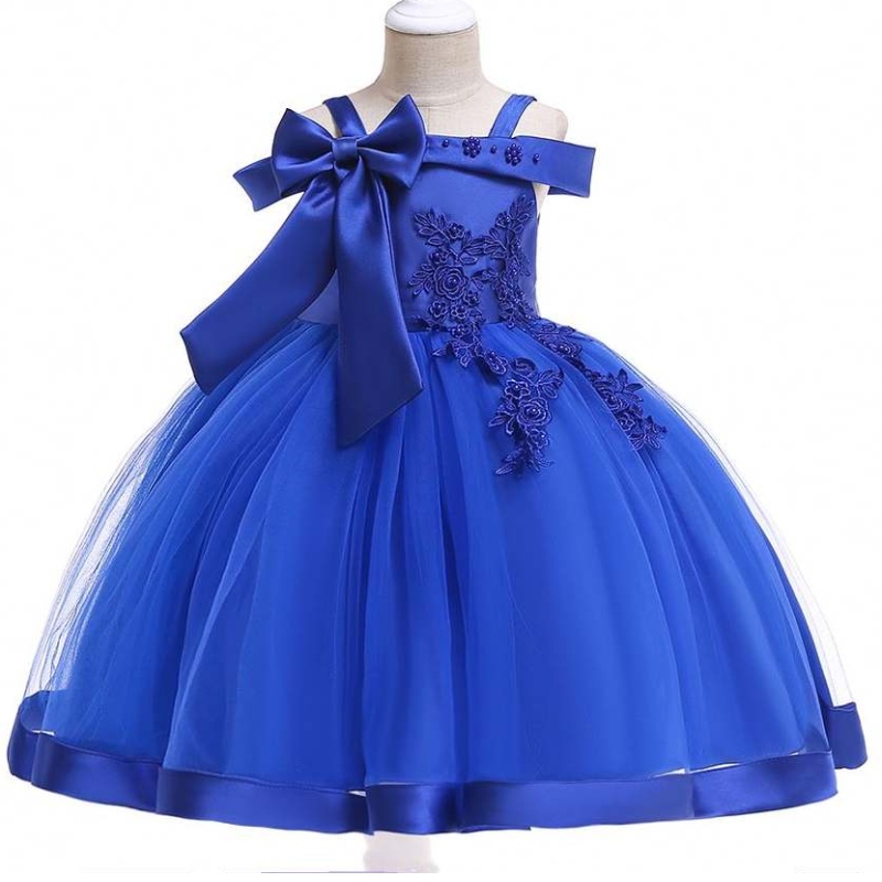Baigeneue Mode Blume Mädchen Kleider Prinzessin Kleinkind Mädchen Kleidung Baby Prinzessin Kleid Party Geburtstag Hochzeit Hochzeit