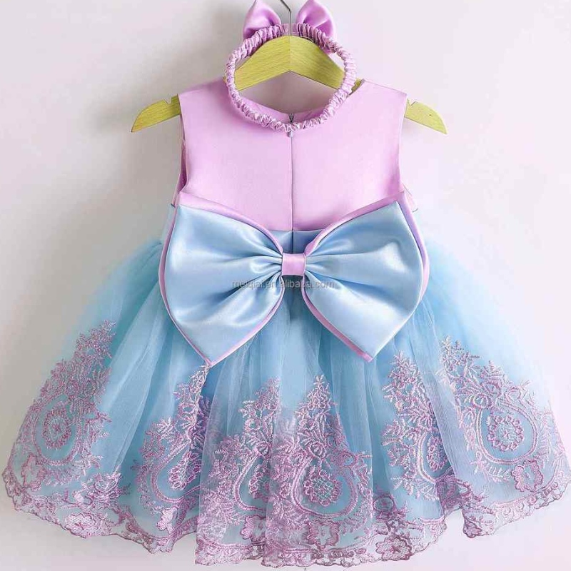 Little Girls Party Kleider Baby hübsch Kleiderkleider Säuglingsmädchen Prinzessin First Communion Abendpartykleider