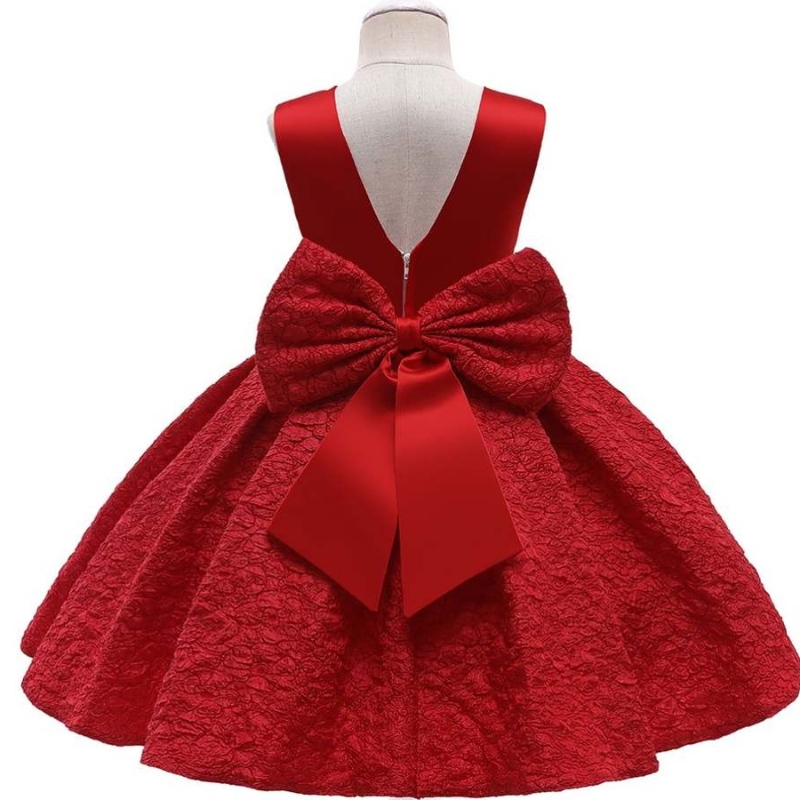 Baigeneue Design Blumenmädchen Kleider Kinder Hochzeit Abend Party Kleid Girl Prom Food Kleid