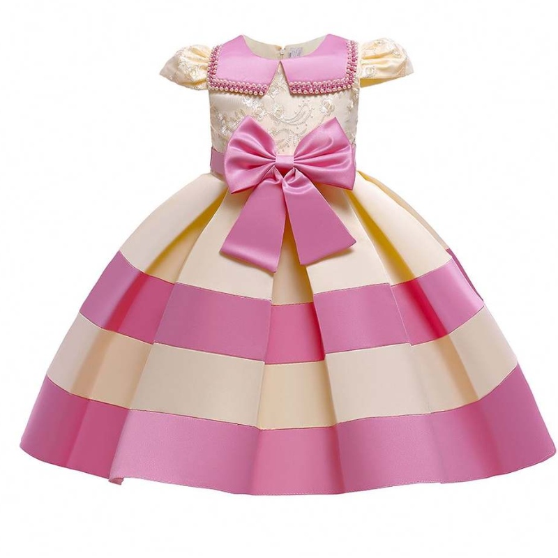Baige Kleid für Kinder Kinder Mädchen Kleider 3-10 Jahre Kinder Party Kleid Hochzeitskleid
